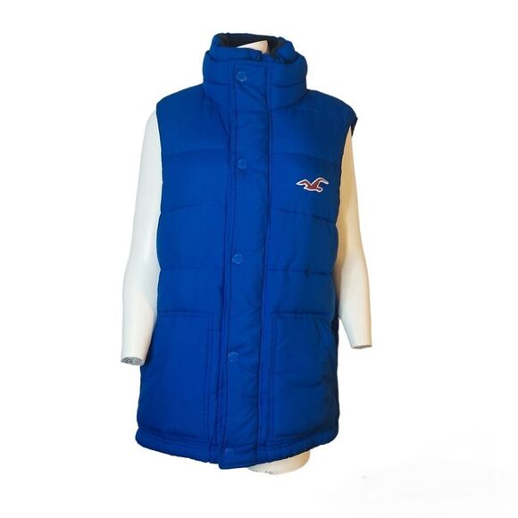 Men's  sz Large Hollister Body Warmer Puffer Vest. - Picture 1 of 14